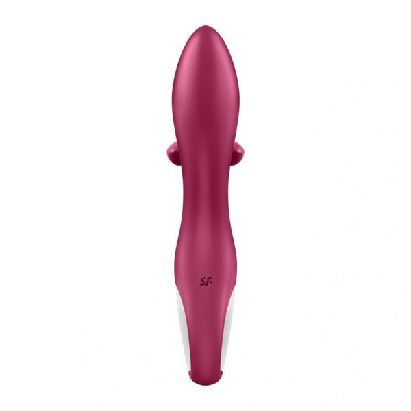 Wibrator królik Satisfyer Embrace Me, 20,5 cm (bordowy) 13495 zdjęcie