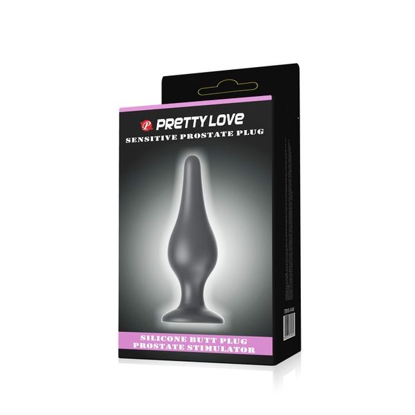 Korek analny Pretty Love Sensitive Prostate, 14 cm (czarny) 21911 zdjęcie