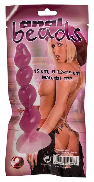 Korek analny Orion Anal Beads, 13cm (różowy) 5277 zdjęcie