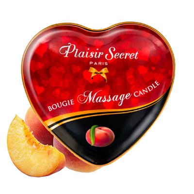 Świeca do masażu, Plaisir Secret Peach brzoskwinia, 35 ml 18057 zdjęcie