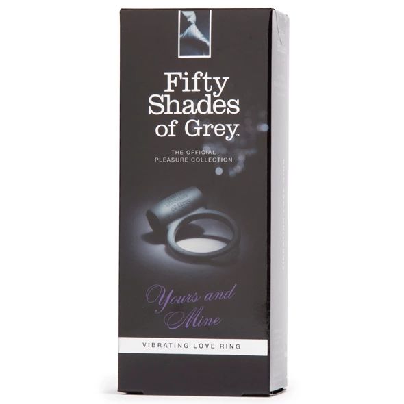 Pierścień erekcyjny z wibracją Fifty Shades of Grey, 5 cm (czarny) 20122 zdjęcie