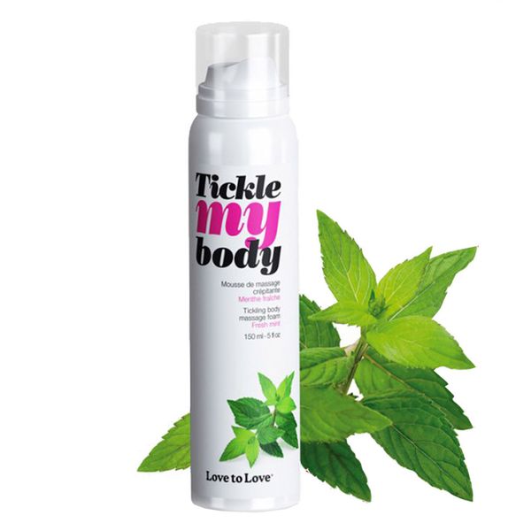 Pianka do masażu Love To Love Tickle My Body mięta, 150 ml 18249 zdjęcie