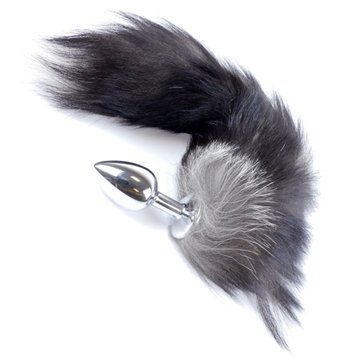 Korek analny Boss Fox TAIL Black XXL, 9 cm (czarny) 8015 zdjęcie