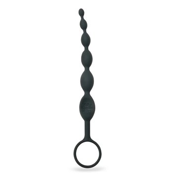 Analny łańcuch Fifty Shades of Grey Silicone Anal Beads, 25,4 см (czarny) 20121 zdjęcie