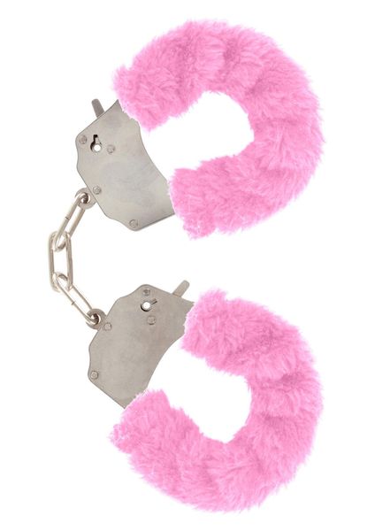 Наручники Furry Fun Cuffs, 28 см (рожевий) 4362 фото