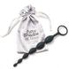 Analny łańcuch Fifty Shades of Grey Silicone Anal Beads, 25,4 см (czarny) 20121 zdjęcie 3