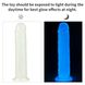 Neonowe dildo Lumino Play Dildo, 21 cm (niebieski) 14676 zdjęcie 8