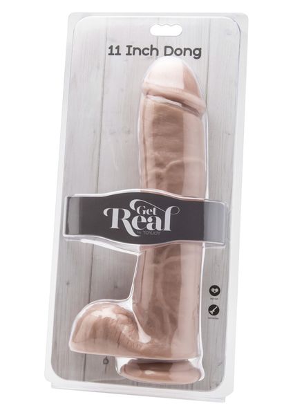 Фаллоимитатор Get Real 11 Inch Dong, 29 см (телесный) 7031 фото