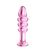 Korek analny LoveToy Glass Romance 5.5 ", 14 cm (różowy) 14411 zdjęcie