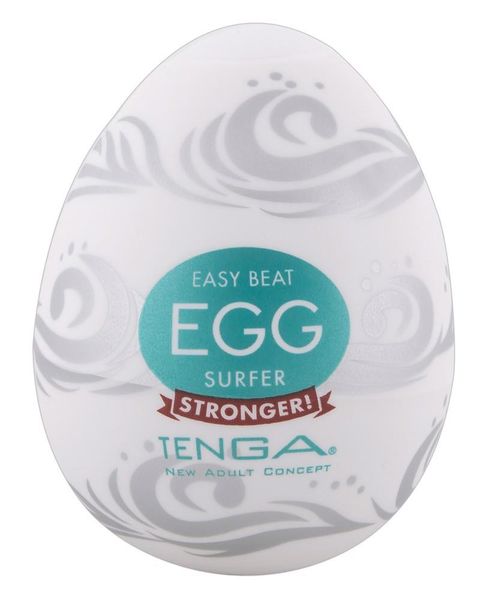 Мастурбатор Tenga Egg Surfer, 7 см (бирюзовый) 9469 фото