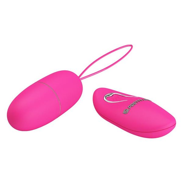 Виброяйцо Pretty Love Selkie Wireless Egg, 6,9х3 см (розовый) 11632 фото