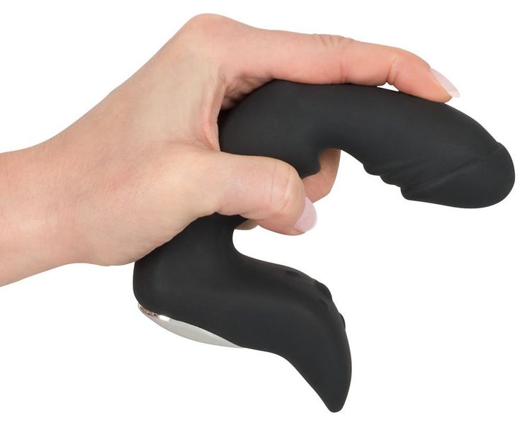 Масажер простати Rebel Rechargeable Prostate Stimulator, 12.7 см (чорний) 9577 фото