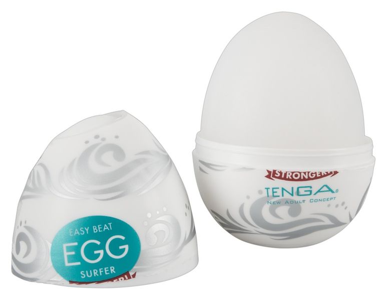 Мастурбатор Tenga Egg Surfer, 7 см (бирюзовый) 9469 фото