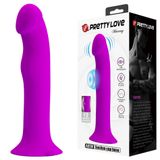 Dildo Pretty Love Murray Dildo with Vibration, 19 cm (fioletowy) 17698 fotografia