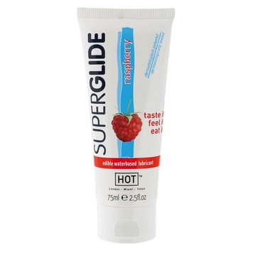 Лубрикант на водній основі Hot Edibles Superglide Lube малина, 75 мл 3749 фото