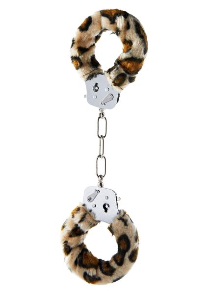 Kajdanki Furry Fun Cuffs, 28 cm (lampart) 4366 zdjęcie