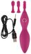 Кліторальний вібратор Sweet Smile Spot Vibrator With 3 Tips, 17,9 см (рожевий) 10904 фото 3