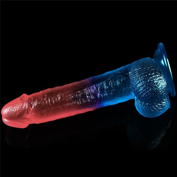 Dildo LoveToy Dazzle Studs 9", 23 cm (multi) 14674 zdjęcie