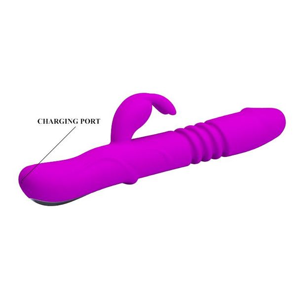 Wibrator Pretty Love Ward Vibrator, 26 cm (fioletowy) 7682 zdjęcie