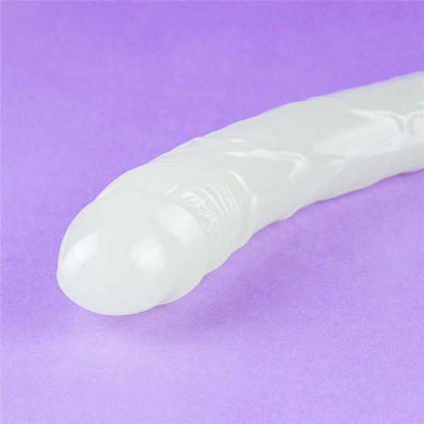 Dwustronne dildo Lumino Play, 37 cm (niebieski) 14679 zdjęcie