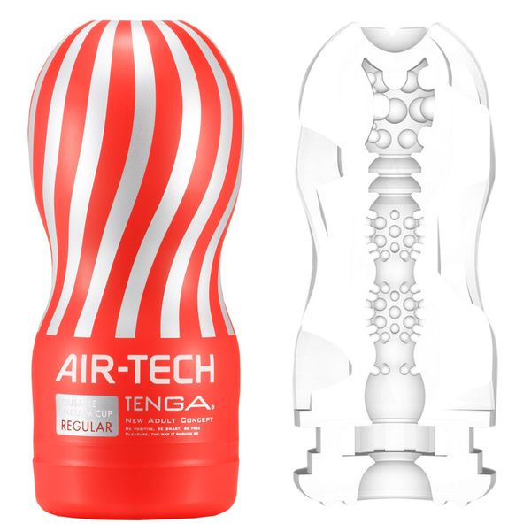 Мастурбатор Tenga Air-Tech Regular, 17 см (красный) 9476 фото