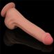 Dildo LoveToy Sliding-Skin Dual Layer Dong, 29 cm (w kolorze cielistym) 22242 zdjęcie 5