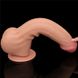 Dildo LoveToy Sliding-Skin Dual Layer Dong, 29 cm (w kolorze cielistym) 22242 zdjęcie 11