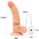 Strapon LoveToy Easy Strapon Set 8.5&apos;&apos;, 21.5 cm (cielisty) 14314 zdjęcie 6