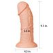 Realistyczne dildo na przyssawce LoveToy Realistic, 24 cm (w kolorze cielistym) 22106 zdjęcie 11