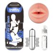 Masturbator LoveToy Sex In Can Mouth Lotus Tunnel, 16 cm (cielisty) 14111 zdjęcie