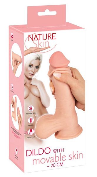 Dildo Nature Skin, 20 cm (w kolorze cielistym) 21148 zdjęcie