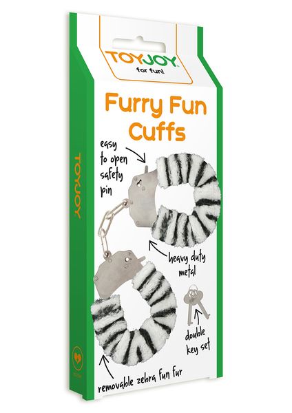 Наручники Furry Fun Cuffs, 28 см (мульти) 4367 фото