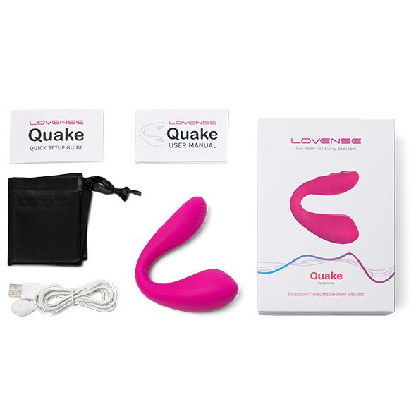 Wibrator Lovense Quake, 21 cm (różowy) 34705 zdjęcie