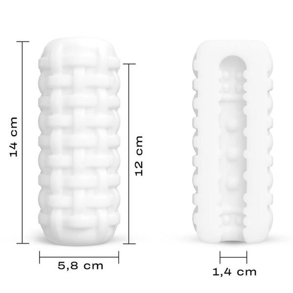 Masturbator Dorcel Cup Tight, 14 cm (biały) 29622 zdjęcie