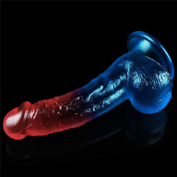 Dildo LoveToy Dazzle Studs 8", 20 cm (multi) 14685 zdjęcie