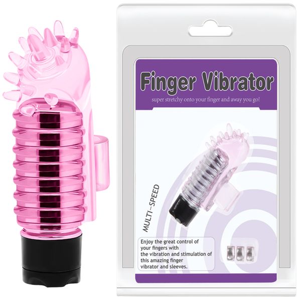 Mini wibrator na palec LyBaile Finger, 7,6 cm (różowy) 14449 zdjęcie