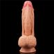 Realistyczne dildo LoveToy Dual Layered, 24,5 cm (w kolorze cielistym) 22112 zdjęcie 3