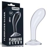 Masażer prostaty LoveToy Flawless, 15 cm (przezroczysty) 14655 fotografia