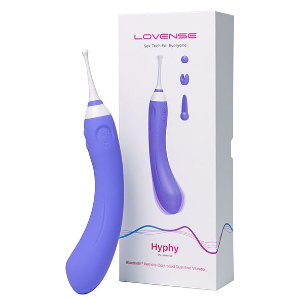 Wibrator Lovense Hyphy, 21,6 cm (fioletowy) 34747 zdjęcie