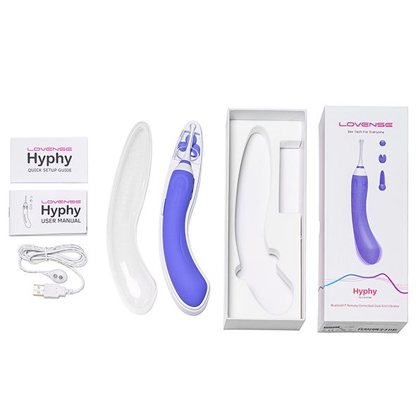 Wibrator Lovense Hyphy, 21,6 cm (fioletowy) 34747 zdjęcie