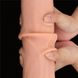 Dildo LoveToy Sliding-Skin Dual Layer Dong King Sized, 36 cm (w kolorze cielistym) 22244 zdjęcie 15