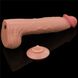 Dildo LoveToy Sliding-Skin Dual Layer Dong King Sized, 36 cm (w kolorze cielistym) 22244 zdjęcie 6