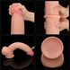 Dildo LoveToy Sliding-Skin Dual Layer Dong King Sized, 36 cm (w kolorze cielistym) 22244 zdjęcie 20