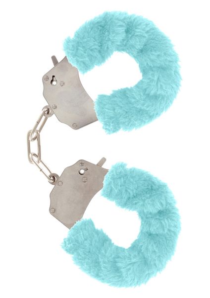 Kajdanki Furry Fun Cuffs, 28 cm (niebieski) 7039 zdjęcie