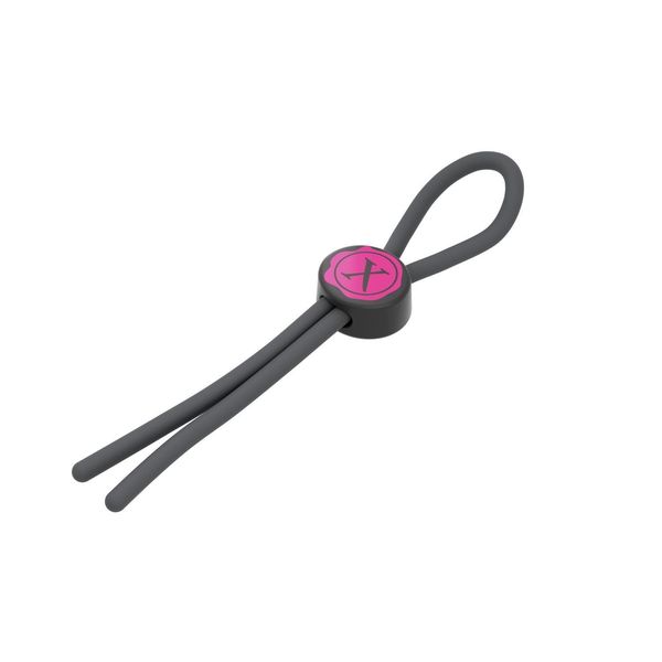 Pierścień erekcyjny Lasso Mr.Dorcel, 28,5 cm (czarny) 12851 zdjęcie