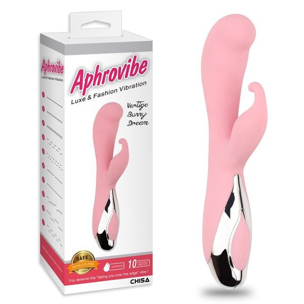 Wibrator królik Aphrovibe Vertigo Bunny Dream, 19 cm (różowy) 13337 zdjęcie