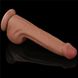 Dildo LoveToy Sliding-Skin Dual Layer Dong, 29 cm (brązowy) 22250 zdjęcie 5