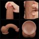 Dildo LoveToy Sliding-Skin Dual Layer Dong, 29 cm (brązowy) 22250 zdjęcie 20