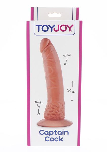 Dildo Captain Cock, 20 cm (w kolorze cielistym) 4389 zdjęcie