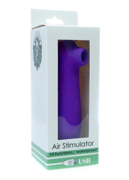 Вакуумний стимулятор клітора Boss Series Air Stimulator, 12,3 см (фіолетовий) 13293 фото